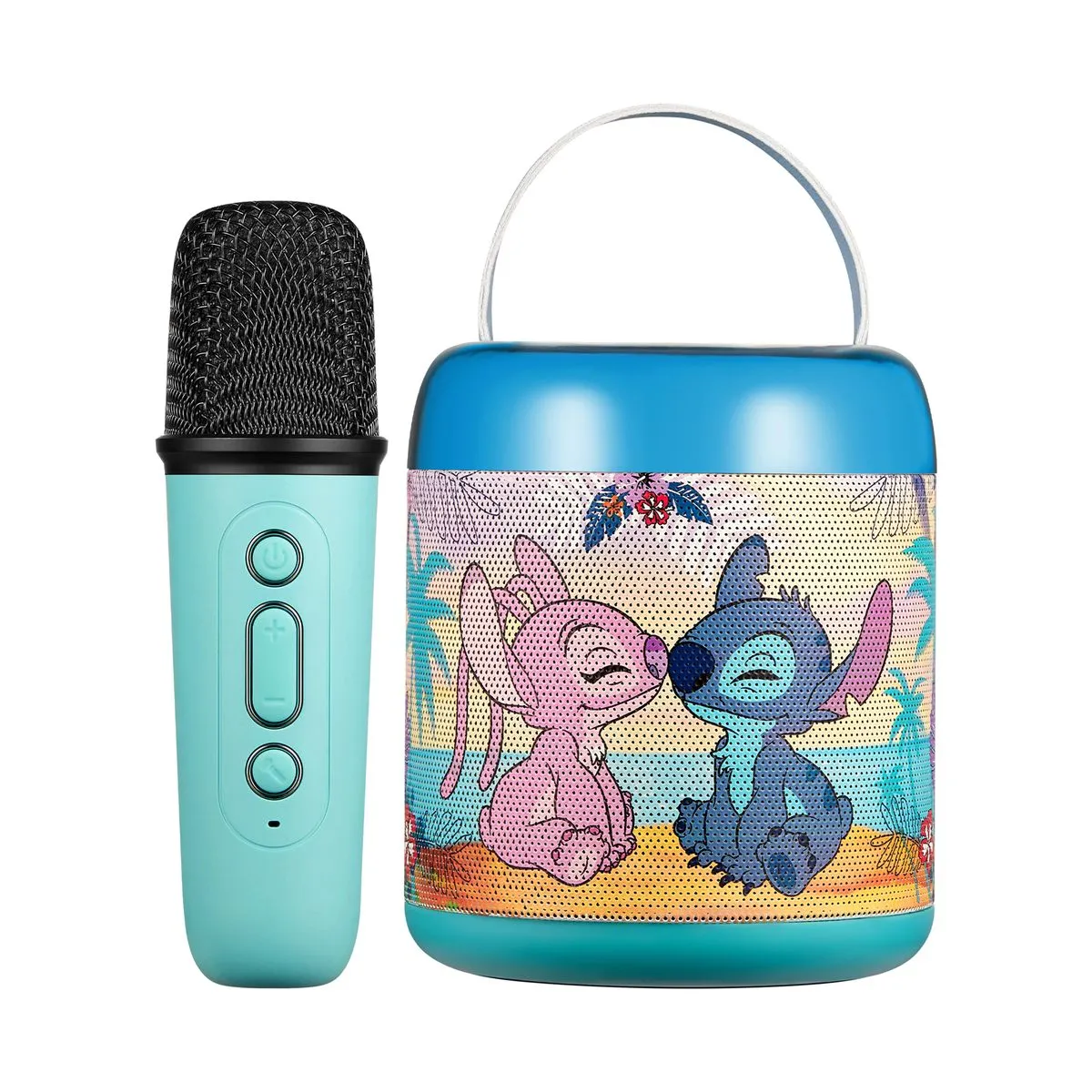 Disney Stitch Karaoke Speaker with Bluetooth Microphone & Lights