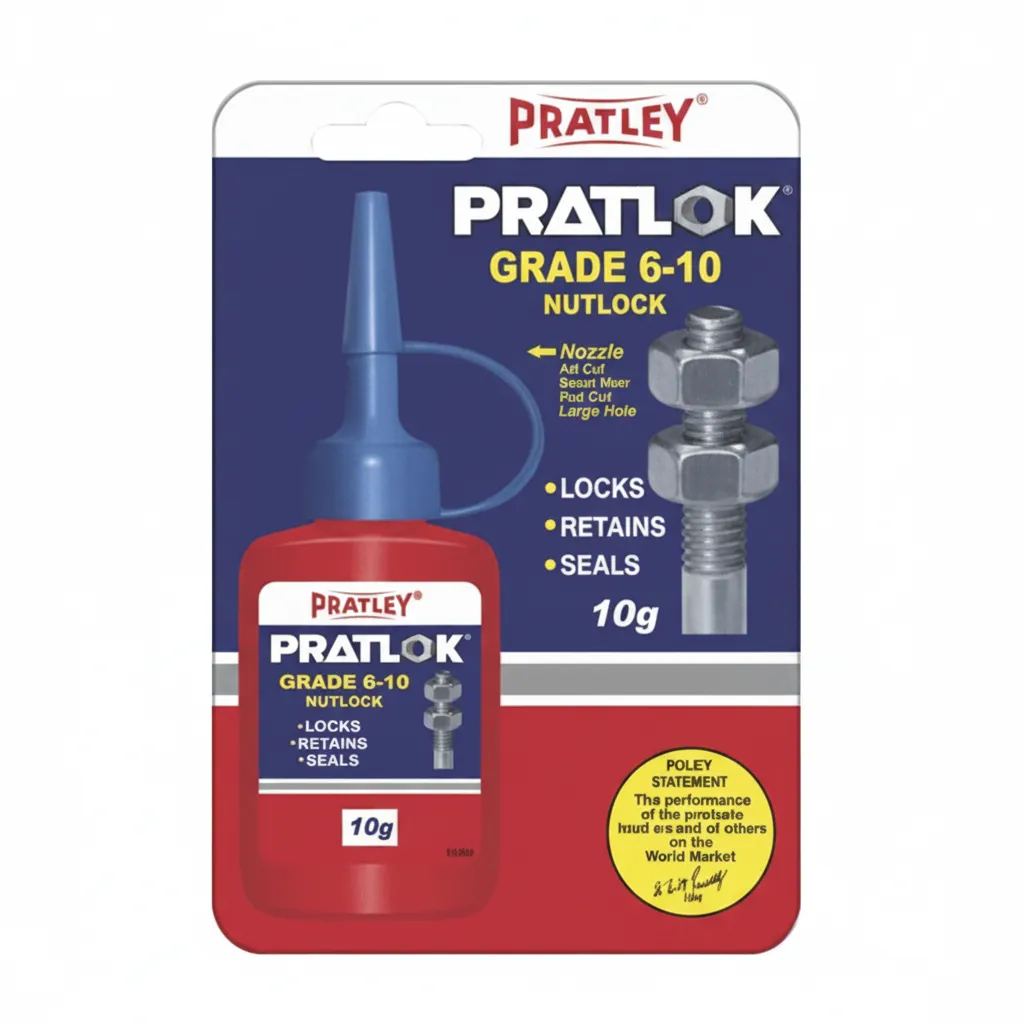 Pratley Nutlok Medium Strength Thread Locking Adhesive 10g