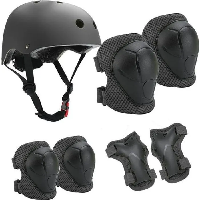 Kids' Protection Kit - Adjustable Helmet - Elbow and Knee Pads