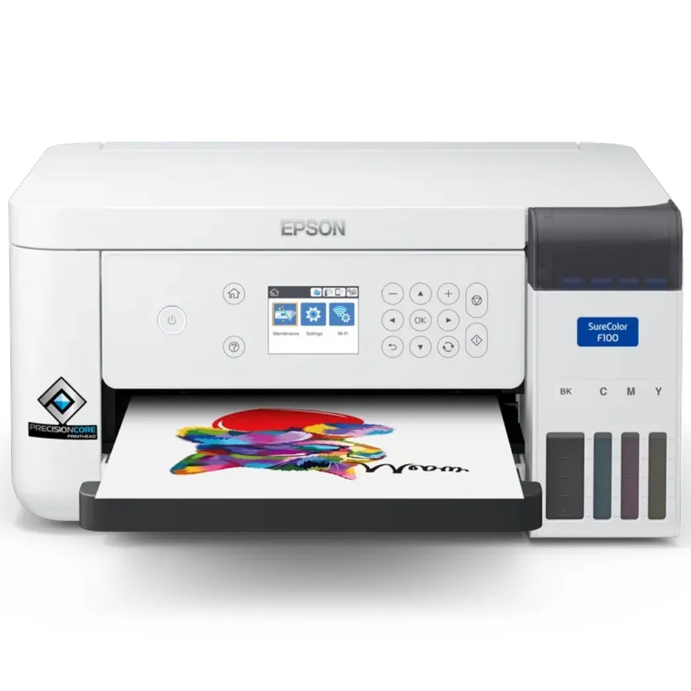 Epson Printers - SureColor SC-F100 A4 Dye Sublimation Printer