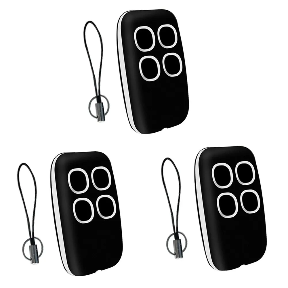 3Pcs 250-913Mhz Garage Remote Control Door Opener White