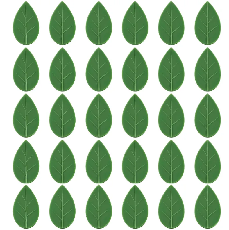 30PCS Leaf Style Traceless Green Ivy Fixator