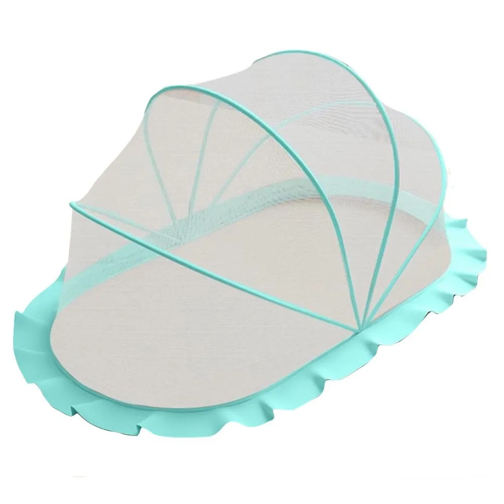 Baby Foldable Breathable pop Up Mosquito Netted Ted Tent (130cm) - Blue