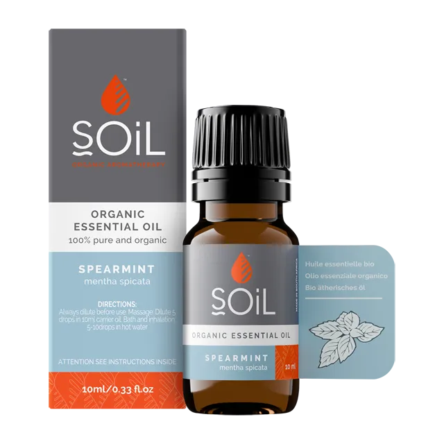 SOiL Organic Spearmint Essential Oil