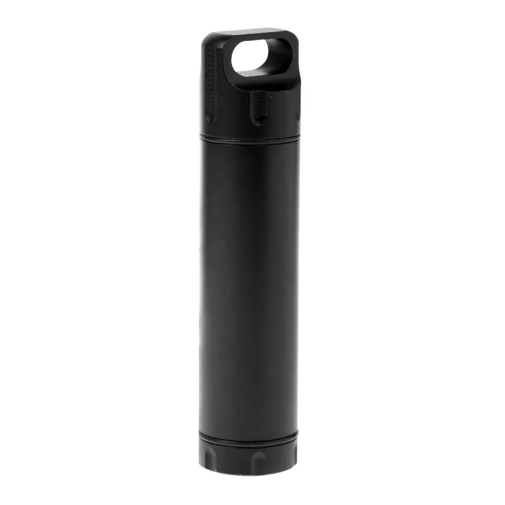 Aluminum EDC Waterproof Capsule Case - Outdoor Survival Container