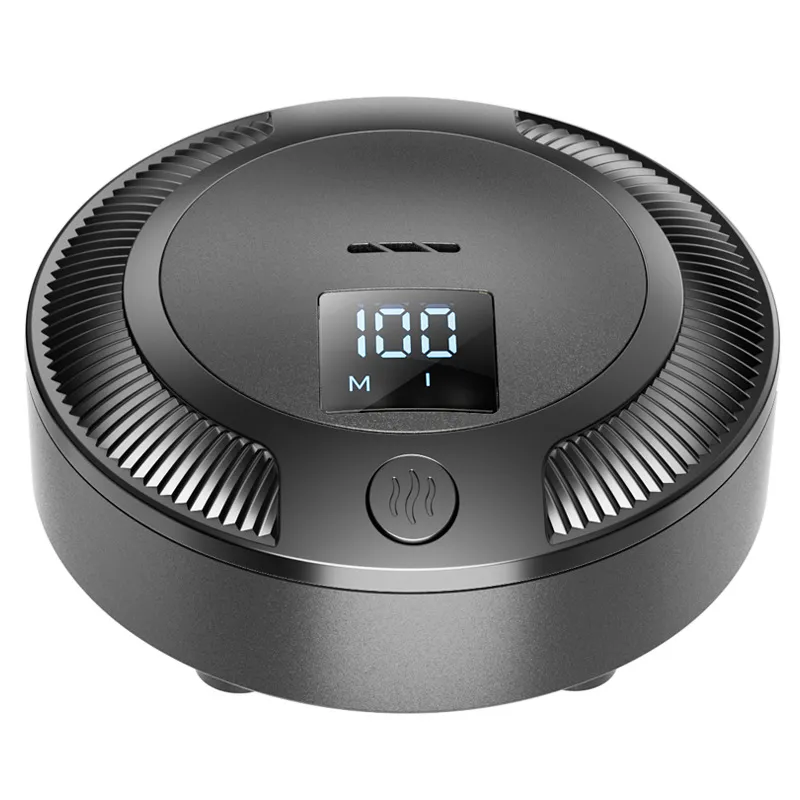 Black Car Air Purifier Portable for Home, Mini HEPA Filter, Odor Eliminator