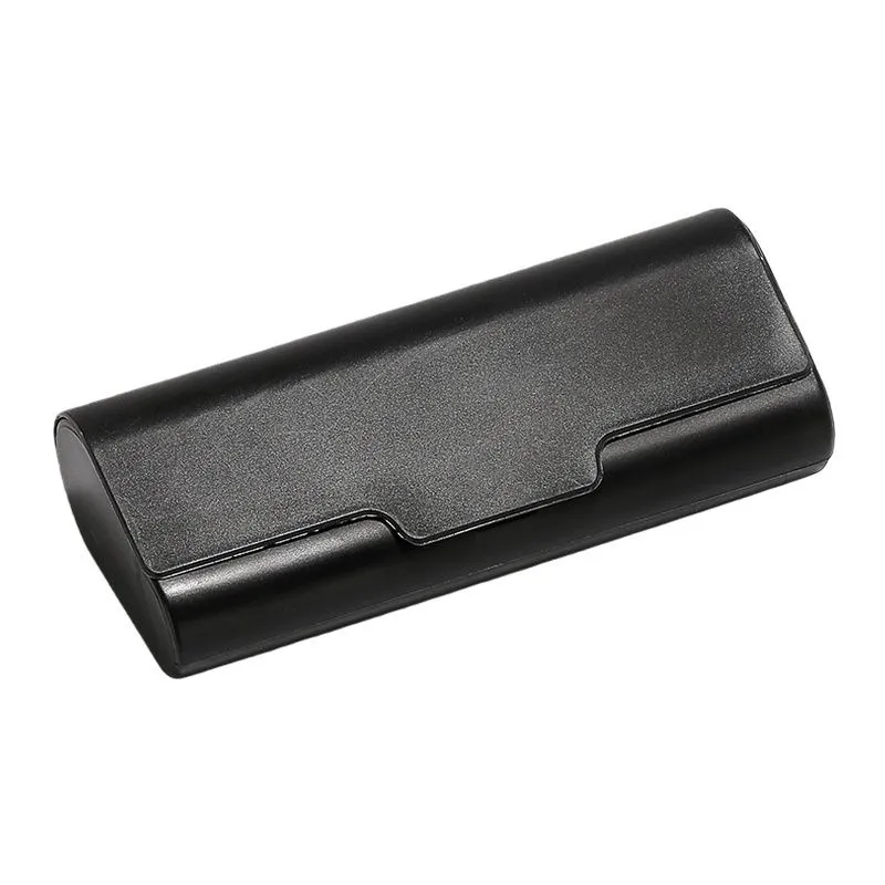 Large Capacity Presbyopic Glasses Case Portable Frosted Material - Black