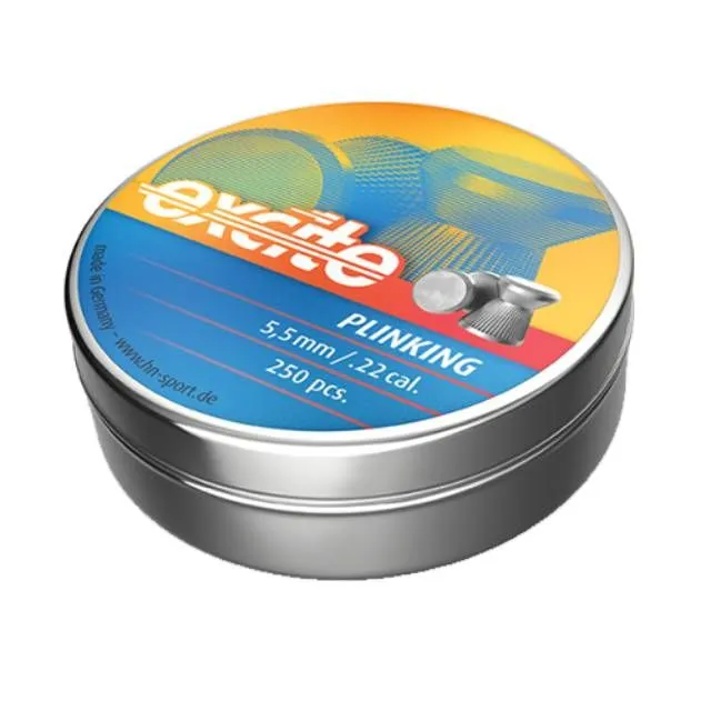 H&N Excite Plinking Pellets 5.5mm 12.96gr - 250-Piece