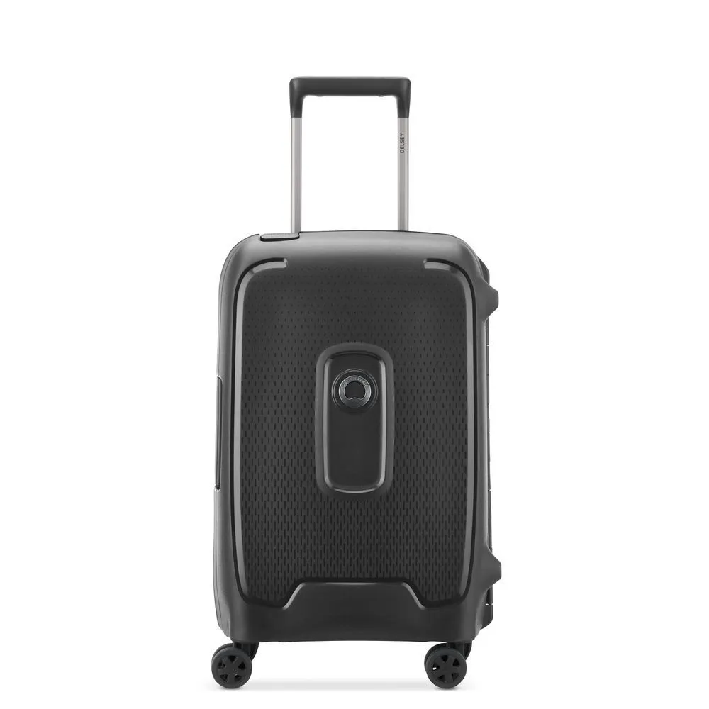 Delsey Moncey 82cm 4DBL Wheels Check In Trolley Case - Black