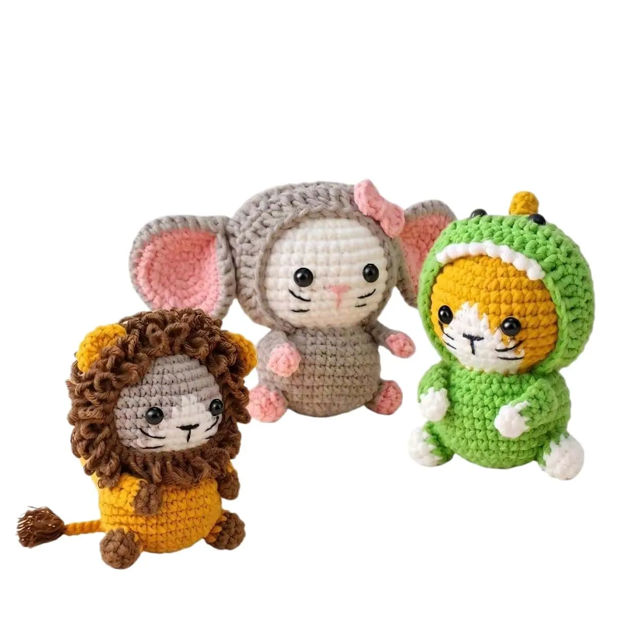Handmade Crochet Animal Plush -Easy Knitting Kit