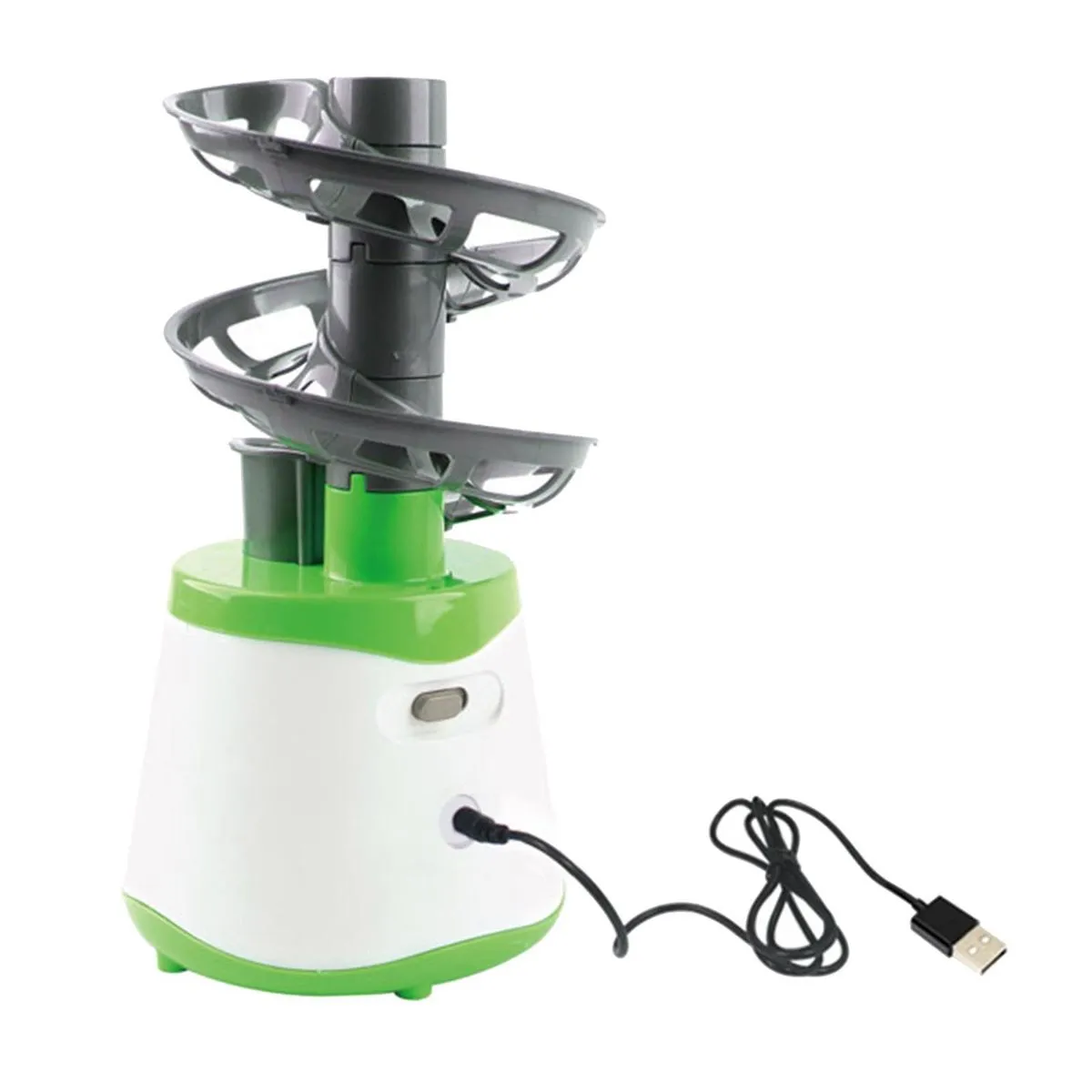 Mini Table Tennis Robot Training Automatic PingPong Ball Machine Green