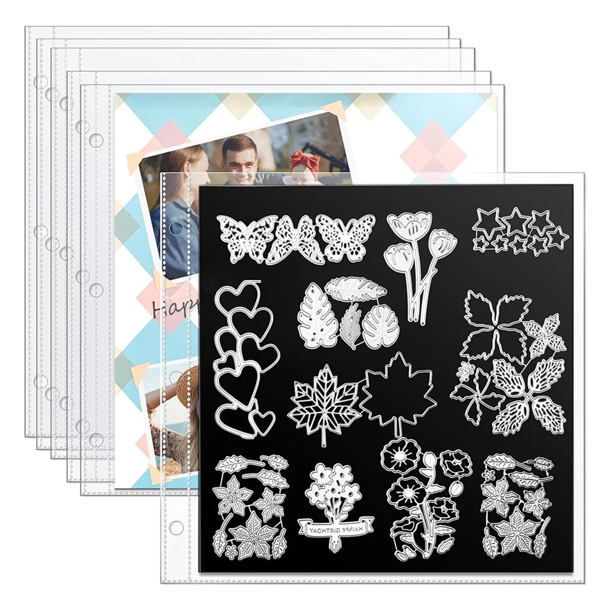 Scrapbook Page Protectors For Scrapbooking And Card Making