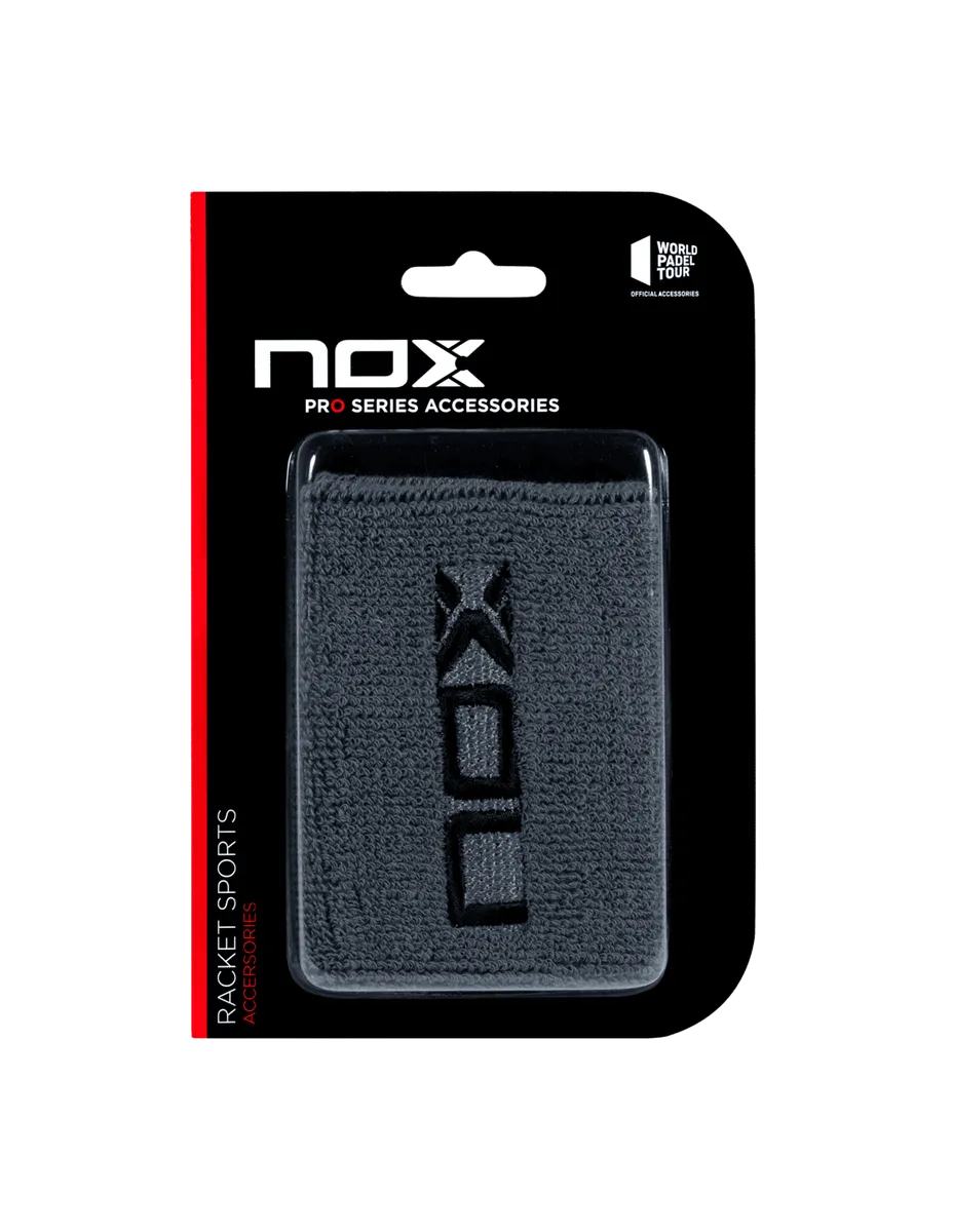 Nox Wristbands Large 2 pack - Grey