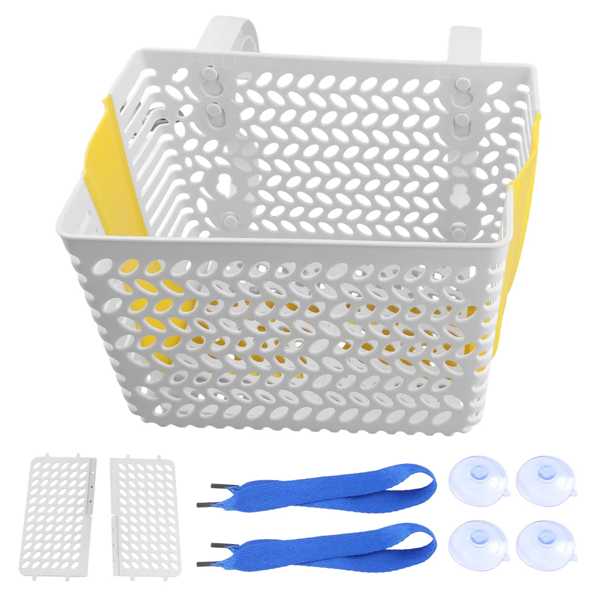 Poolside Storage Basket, Swimming Pool Storage Basket,White