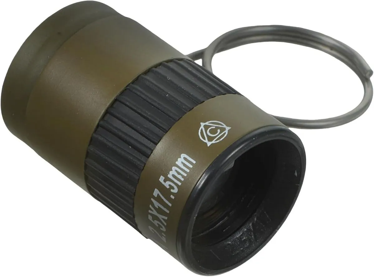 Green Compact Miniature Monocular Telescope Lightweight Portable