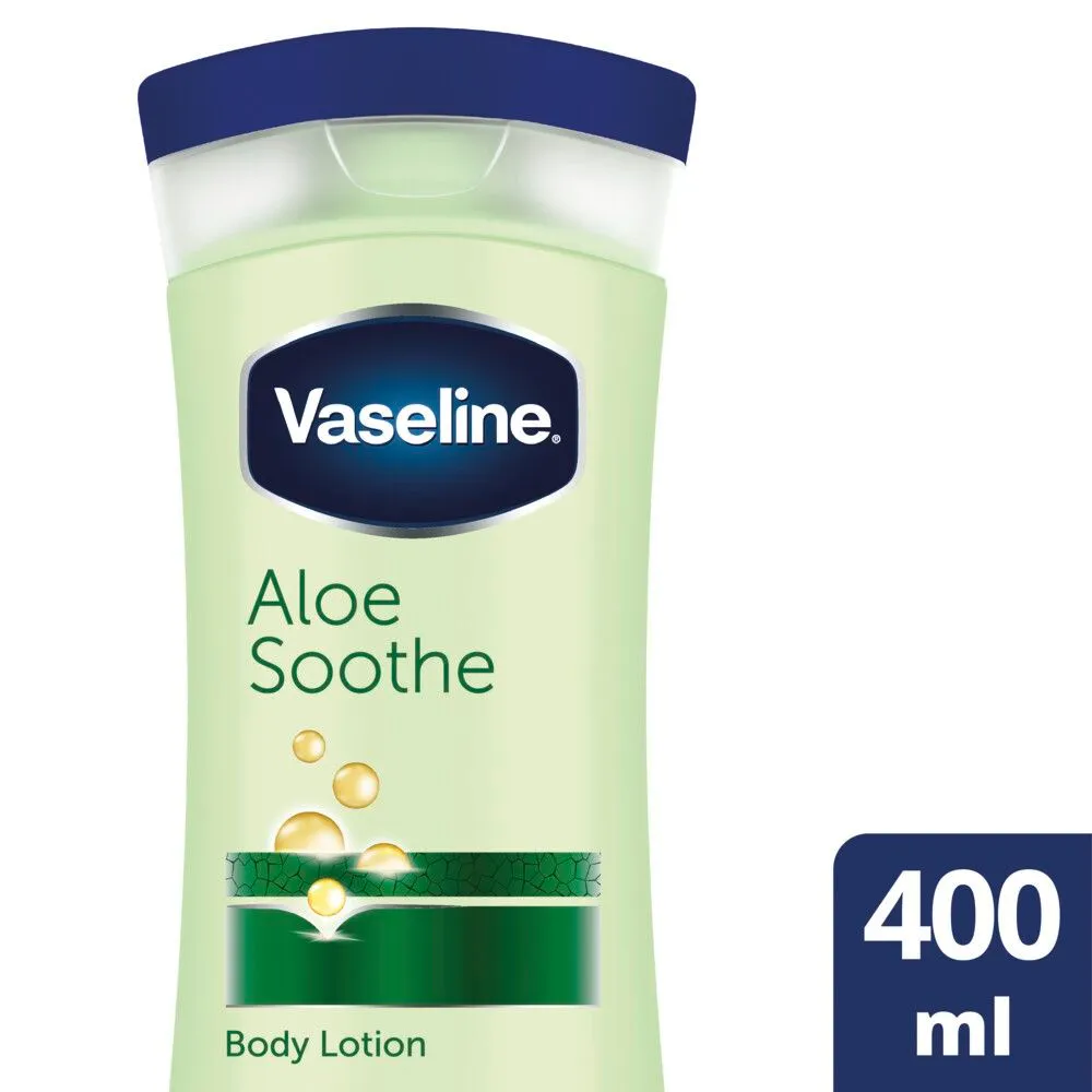 Vaseline Intensive Care Aloe Soothing Body Lotion for Dry Skin 400ml