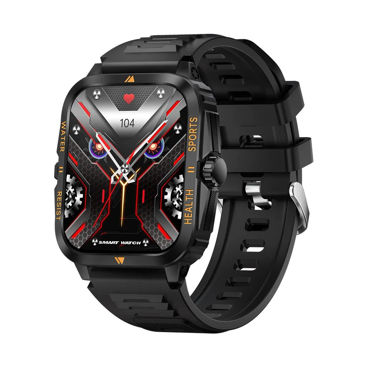 Men Military Watches Health Monitor with Heart Rate Monitor Sleep