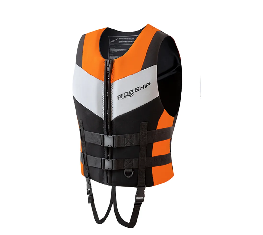 Oversized Water Sport Jacket Buoyancy Jacket for Kayaking and SUP - Orange