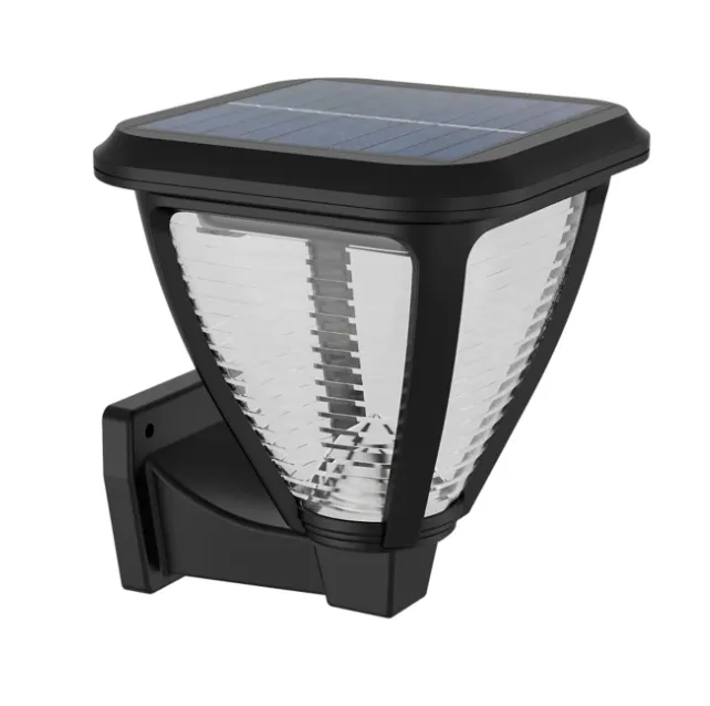 Vapora Solar Wall Light Outdoor 2700K IP44 Black