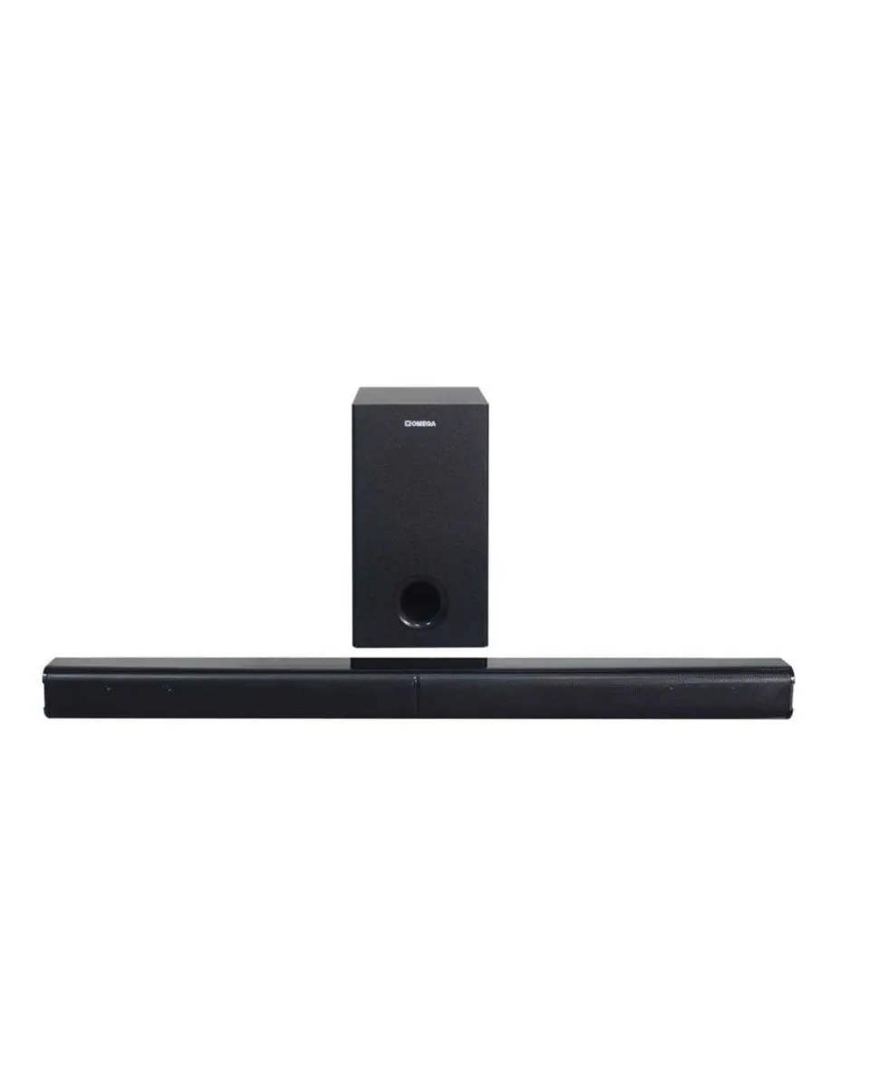 Omega 2.1 120W PureVibe Convertible Soundbar / Home Theatre 5.25" Subwoofer