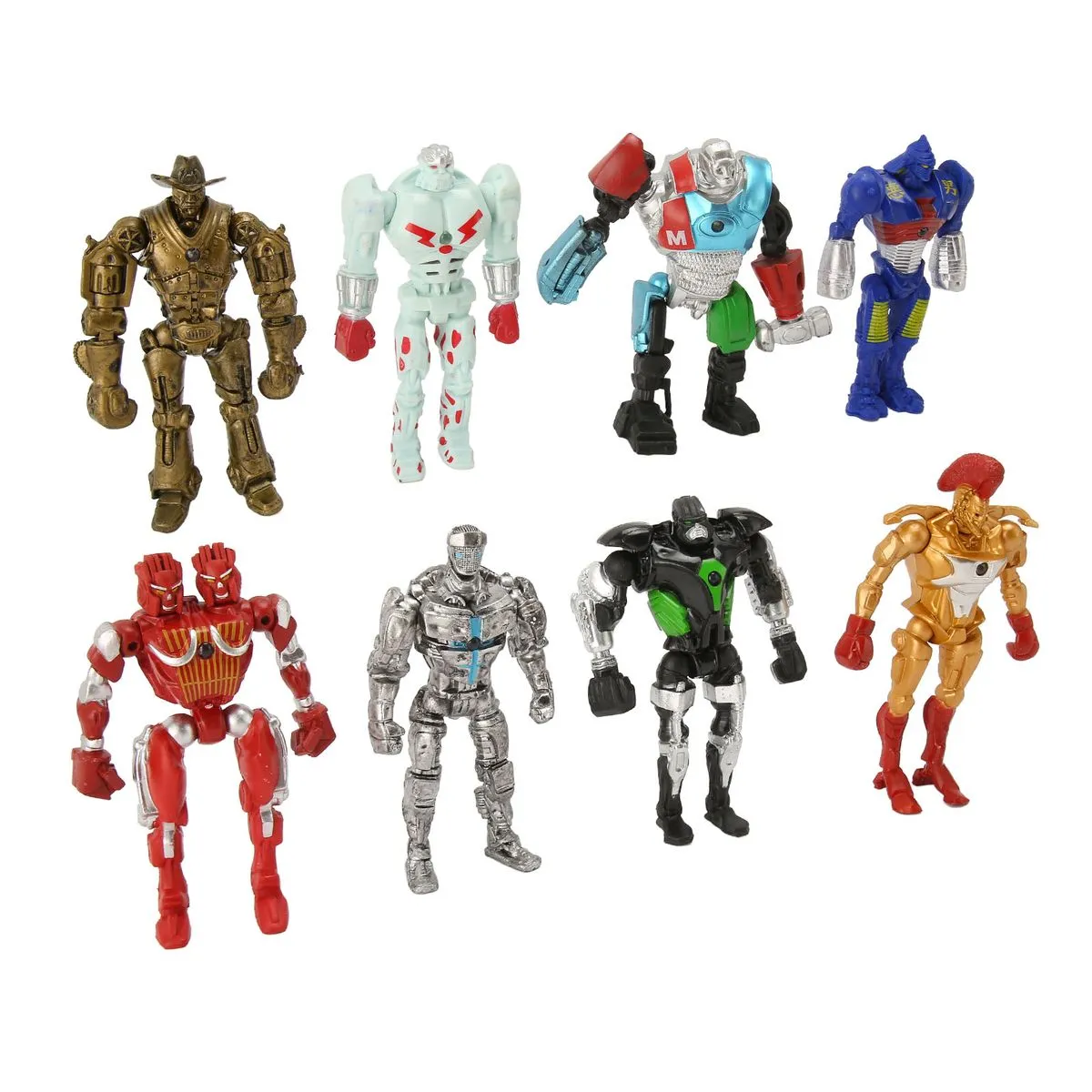 Cake Topper Figures 8Pcs PVC Toy Dessert Decor