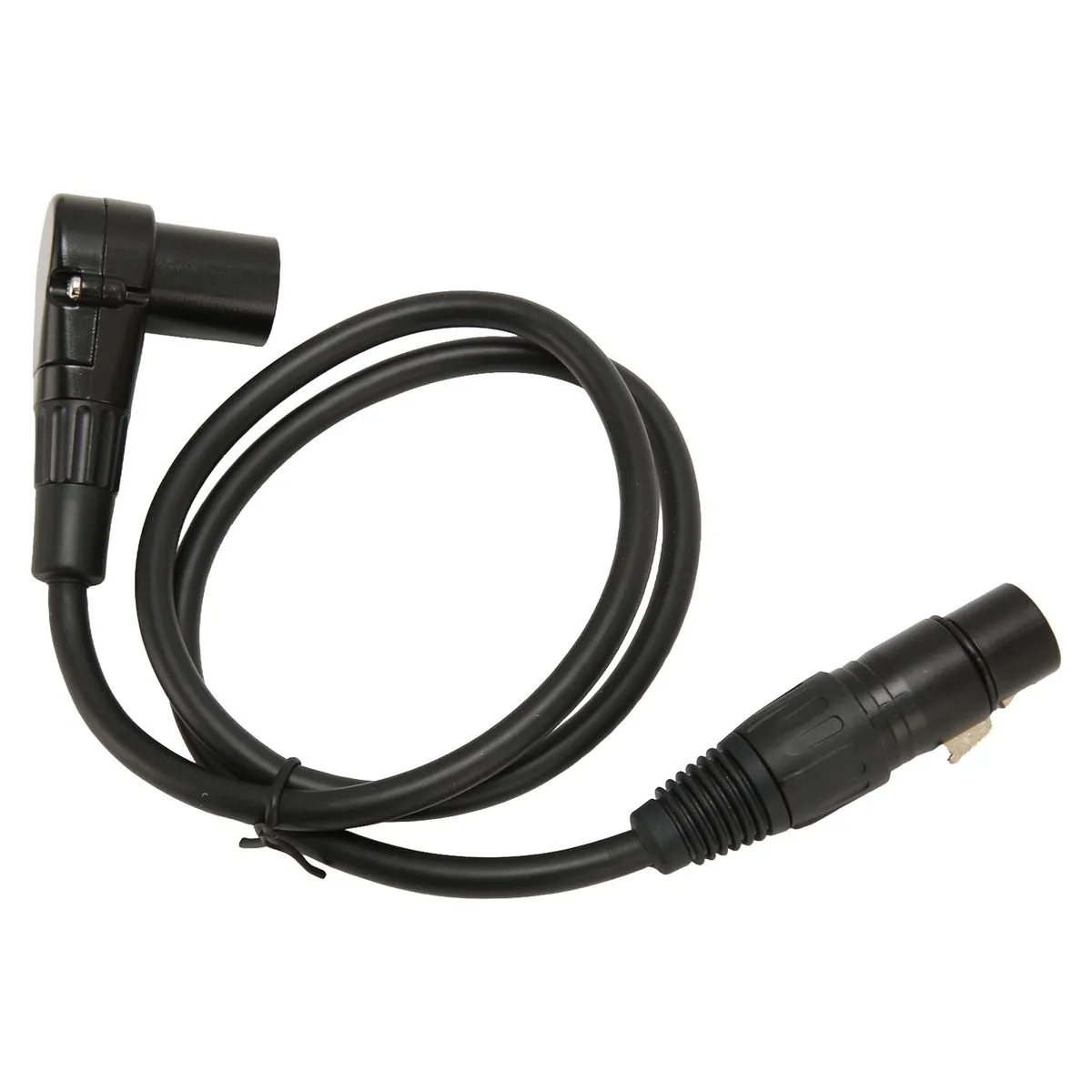 XLR Cable Elbow Male to Female Balanced for Microphone Mixer