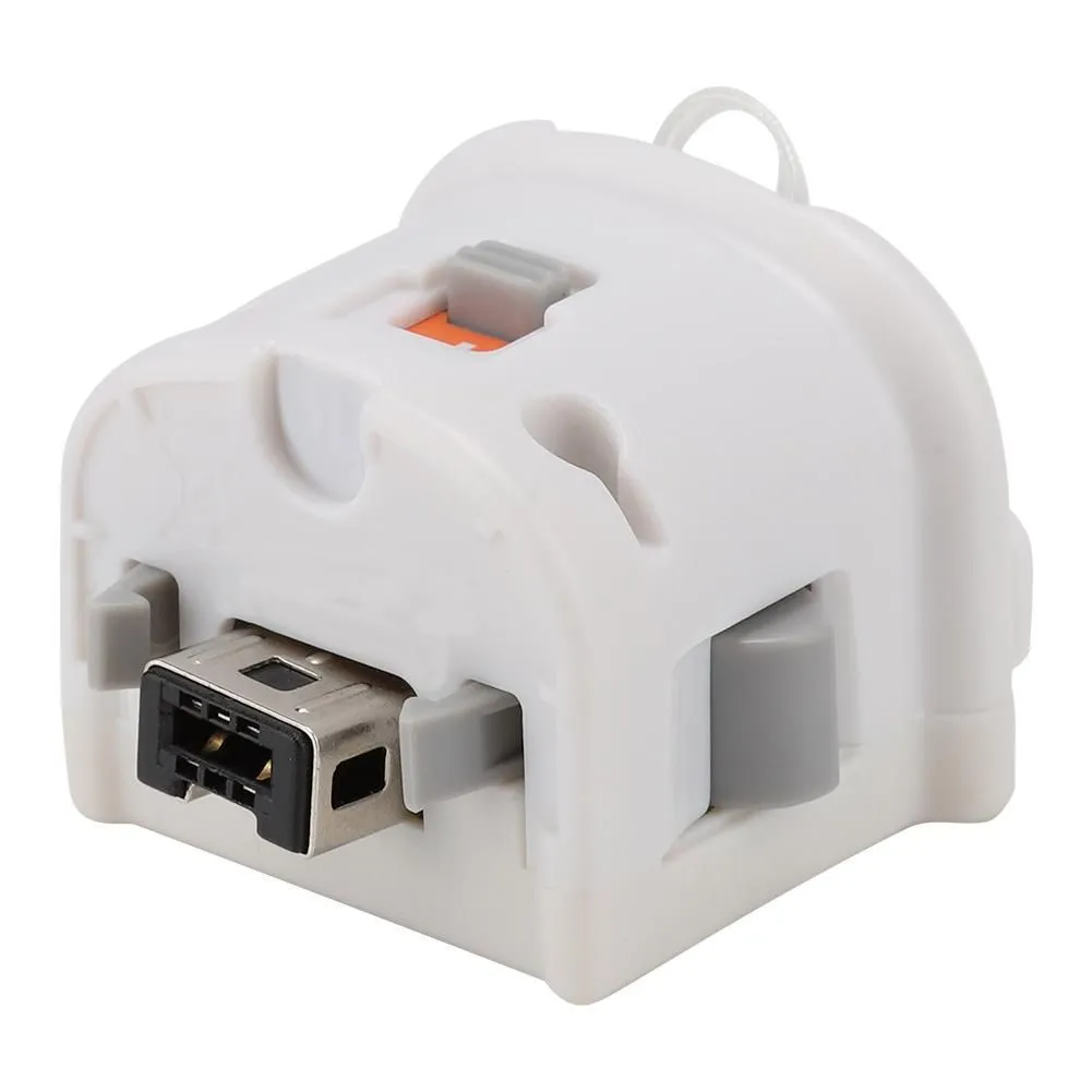 Motion Sensor WiFi Accelerator Compatible with Wii Remote and Nunchuk White
