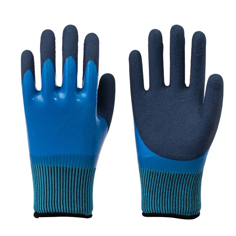 Waterproof Multi-Purpose Work Gloves - Blue