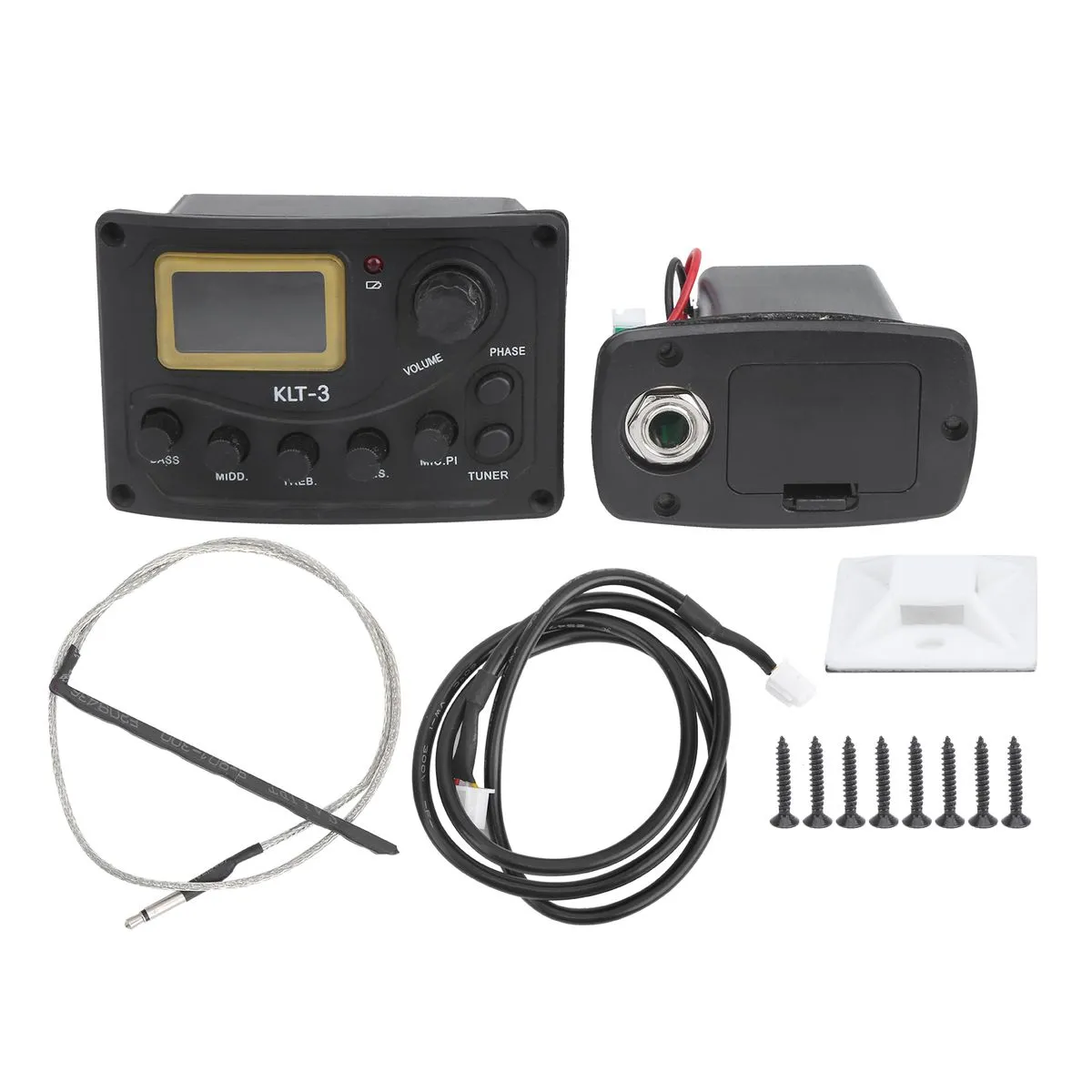 KLT-3 Guitar EQ - 4 Band, Metal, Tuner