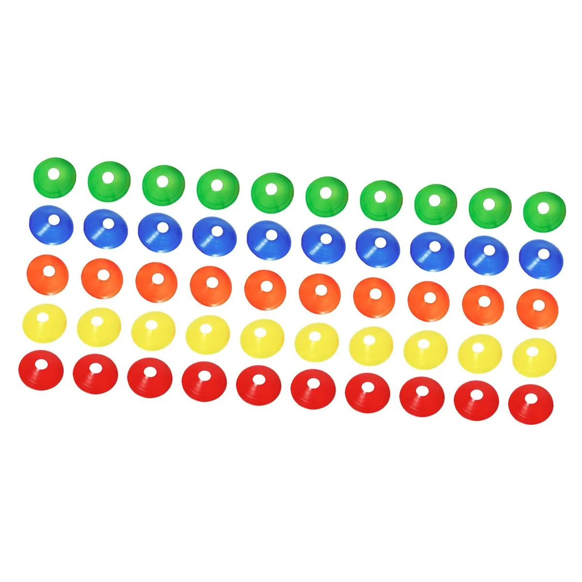 50x/Set Soccer Cones Garden Lightweight Kids Supplies Football Field