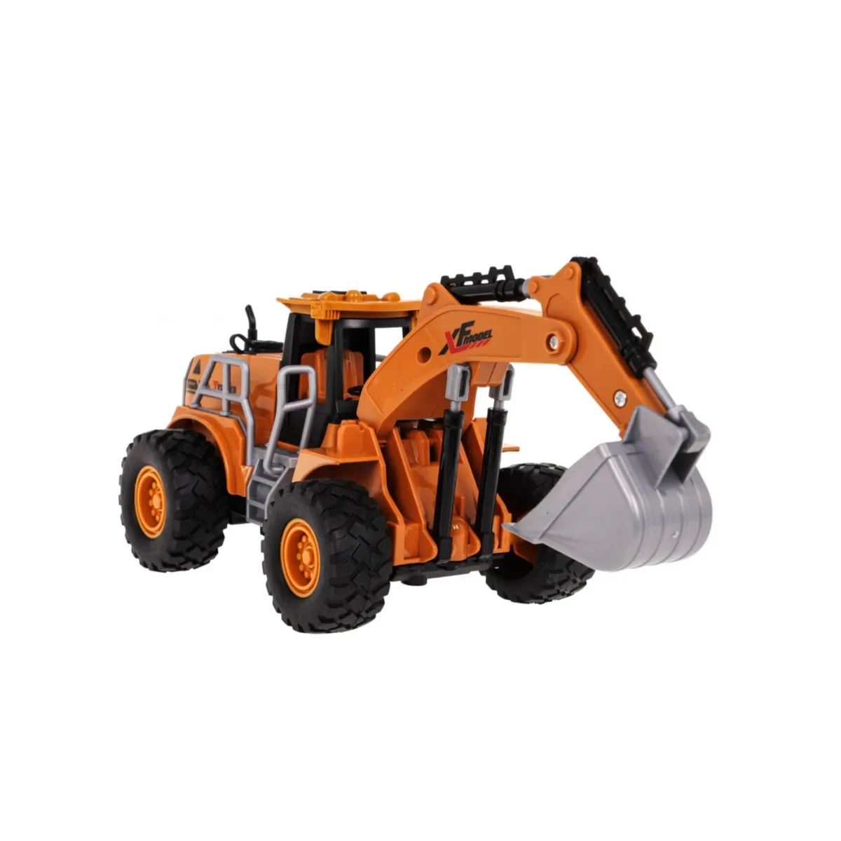 2.4GHz RC Engineering Excavator Toy with Lights and Smoke Effect