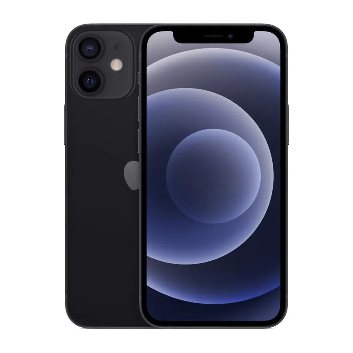 iPhone 12 64GB Certified Pre-Owned- Best Quality + NOVA-IL Case - Black