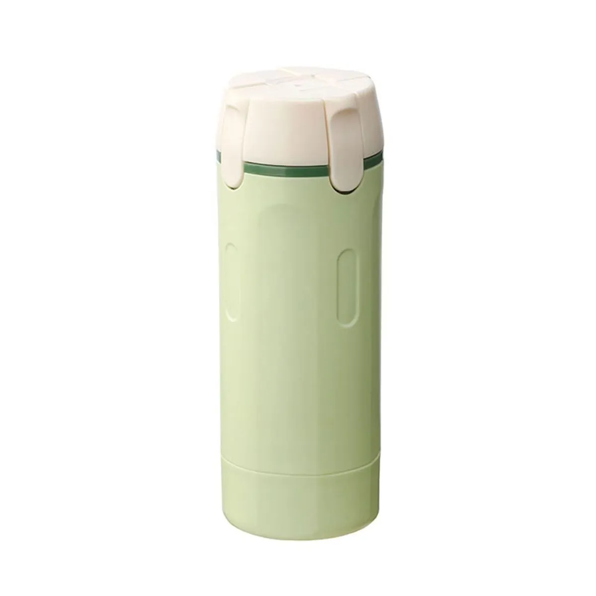 4-in-1 Travel Dispenser, 30ml Leak-Proof Bottles for Toiletries - Green