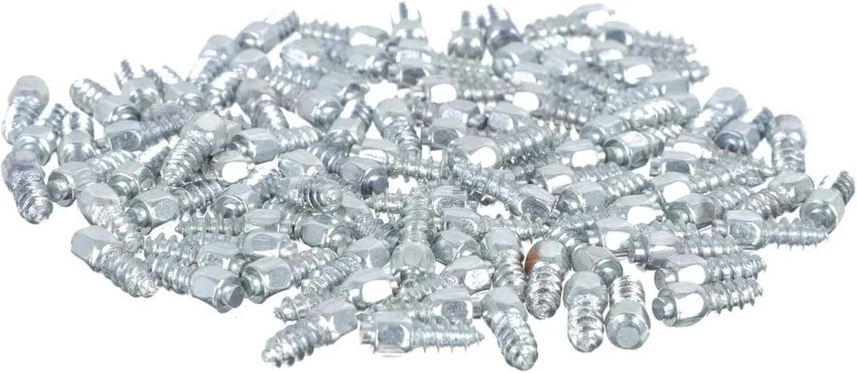 100pcs Anti-Skid Studs for Winter Tires Screw Tire Studs for Motorcycle
