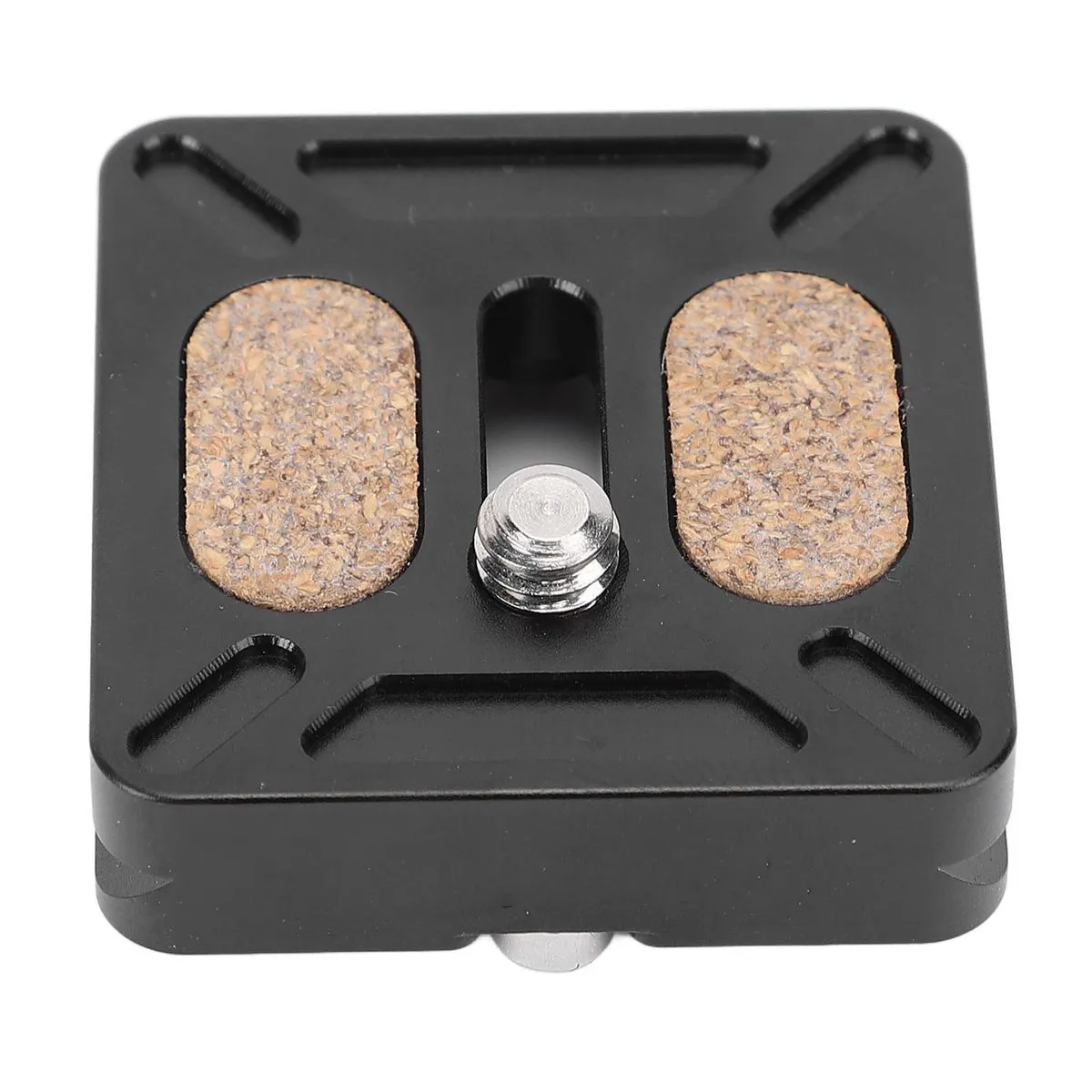 Aluminum QR plate with secure grip