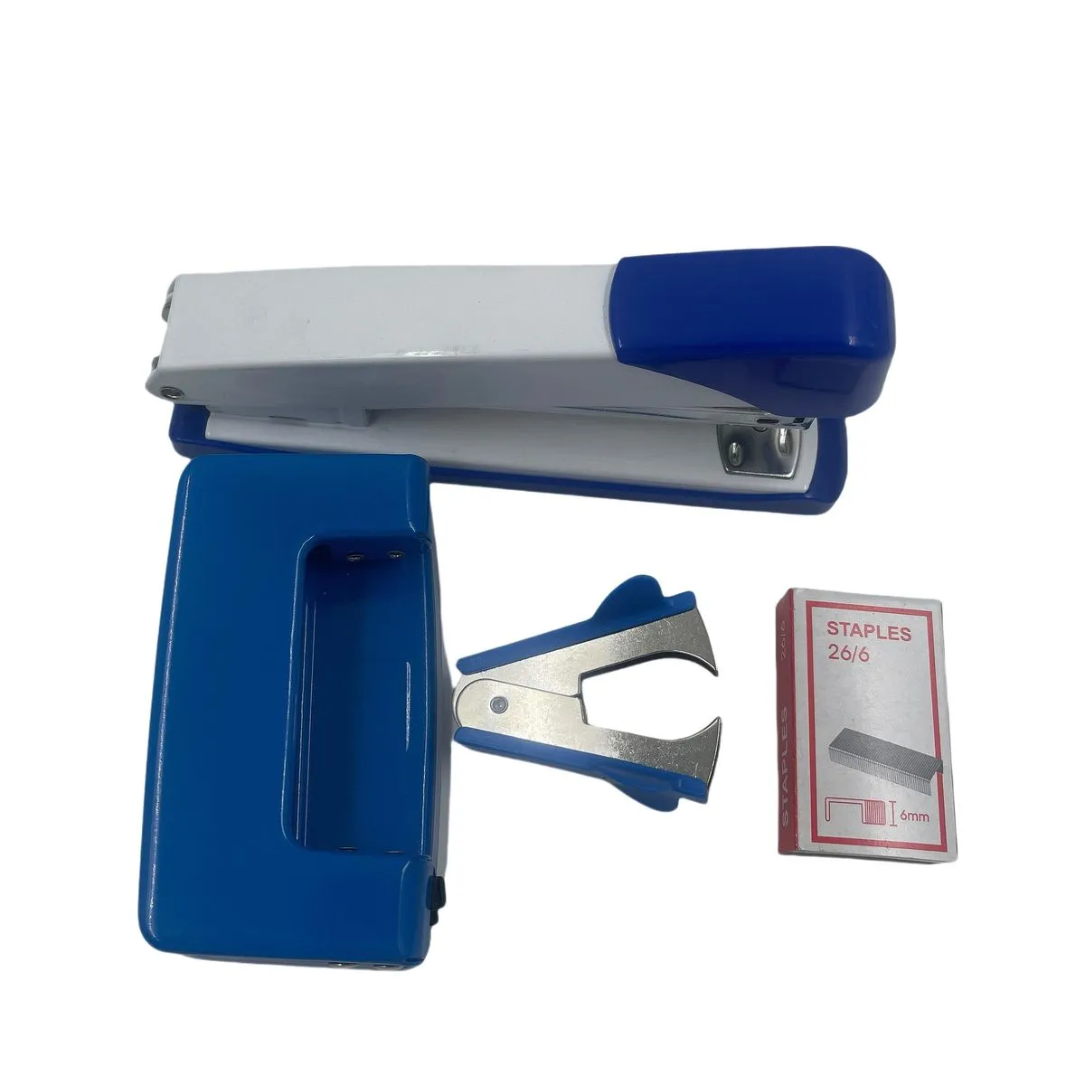 Desktop Stapler Set Stationery - Blue