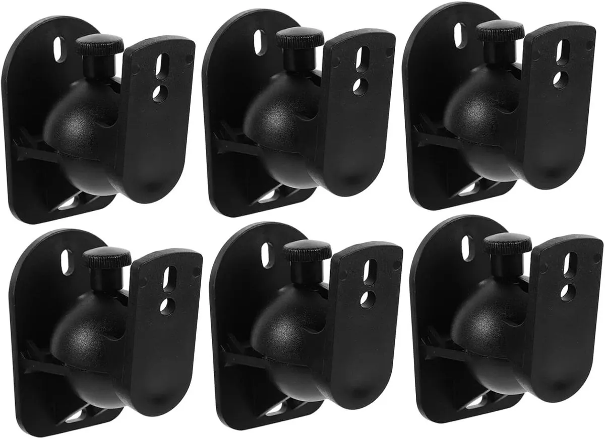 Durable Surround Sound Speaker Wall Mount Brackets, Easy Installation Stro
