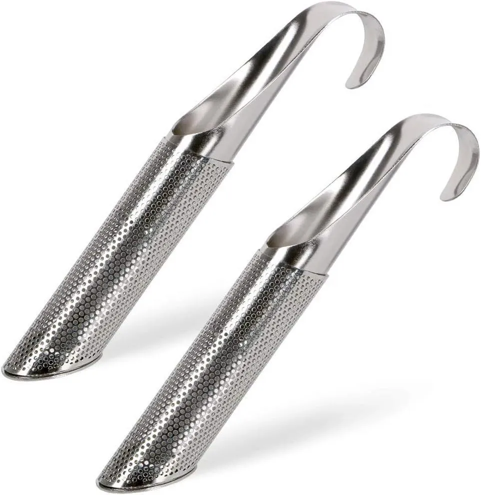 2 Piece Loose Leaf Tea Strainer Reusable Stainless Steel Infuser for Cups Mugs