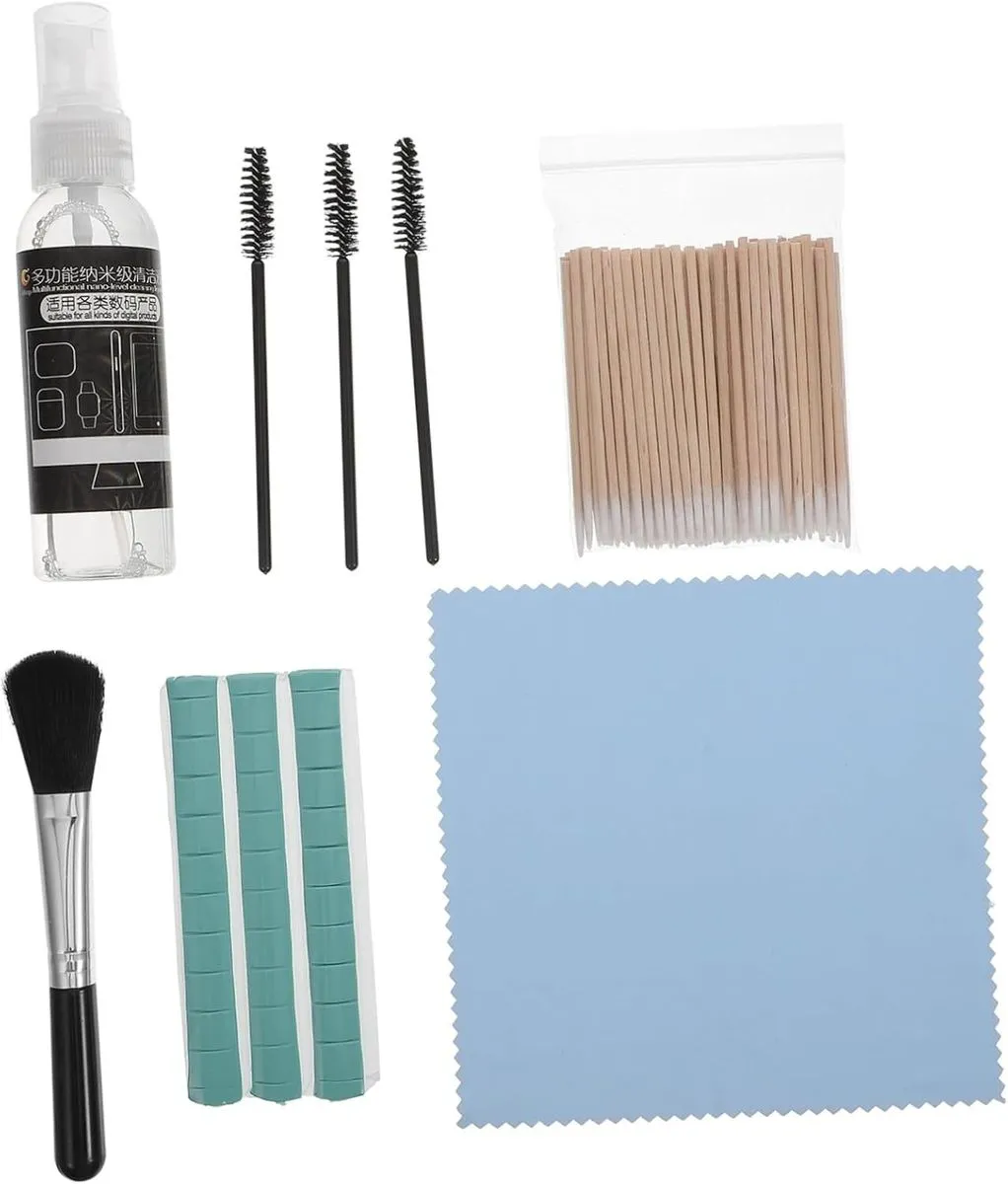 Multi-functional Cleaning Tool Kit for Keyboards, Phones, Earphones & Elec