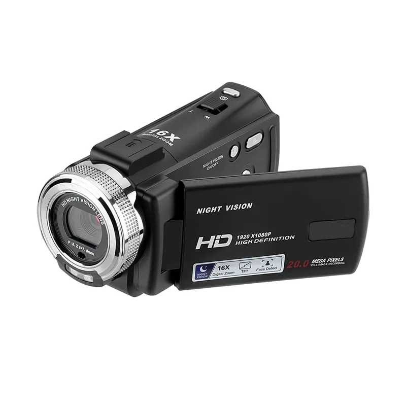 3 Inch TFT 16X Digital 4K High Definition Video Camera Recorder Q-DV16X