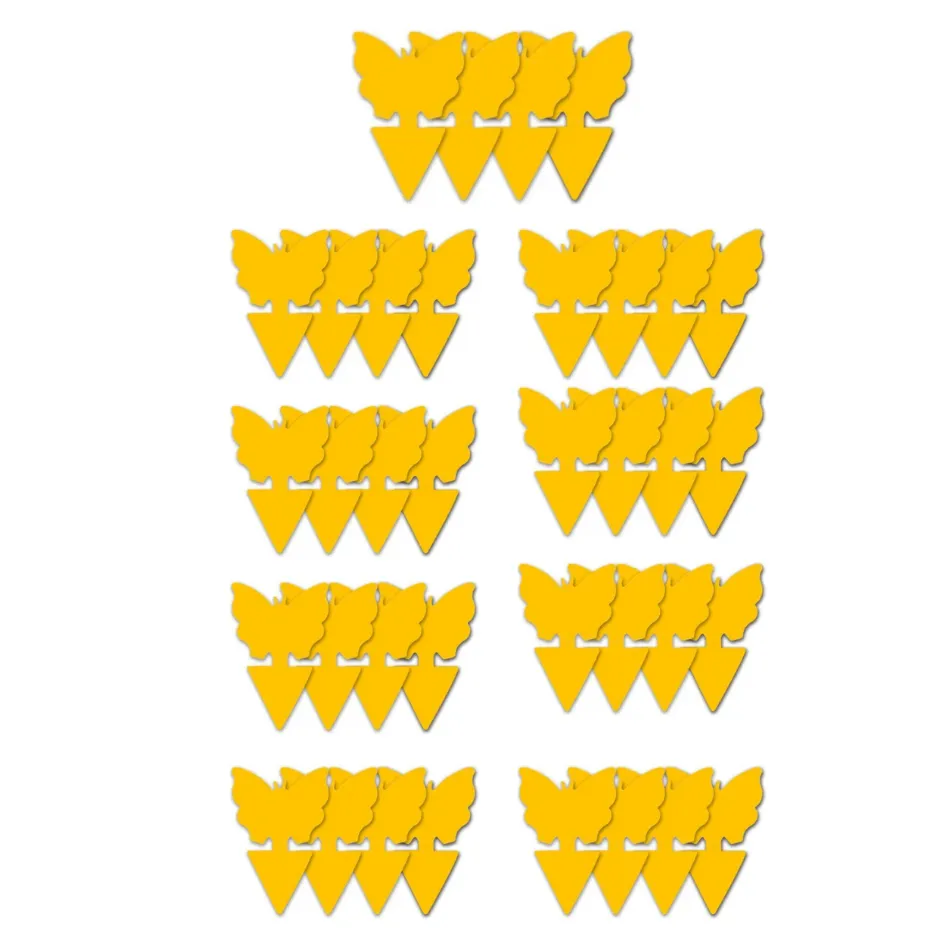 BESTBY - Double-Sided Sticky Insect Trap Pest Control for Plants (36 Pack)