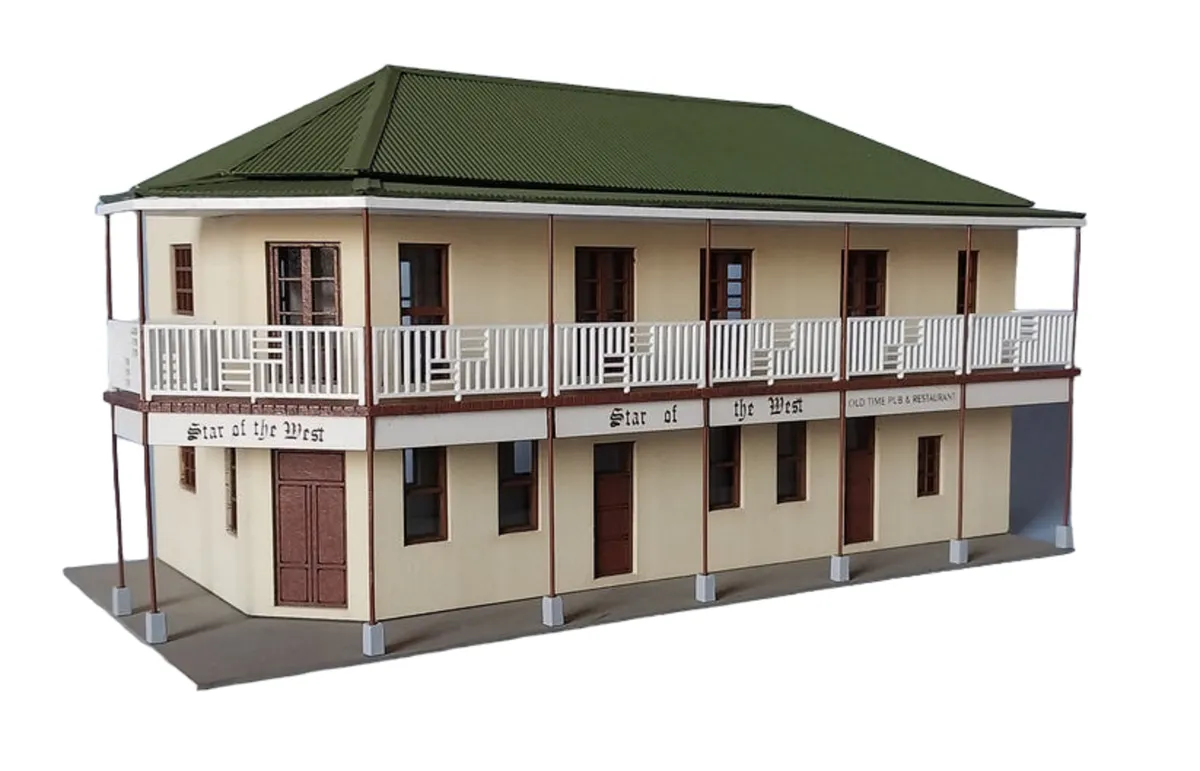 South African Model Railways - Star of the West Hotel