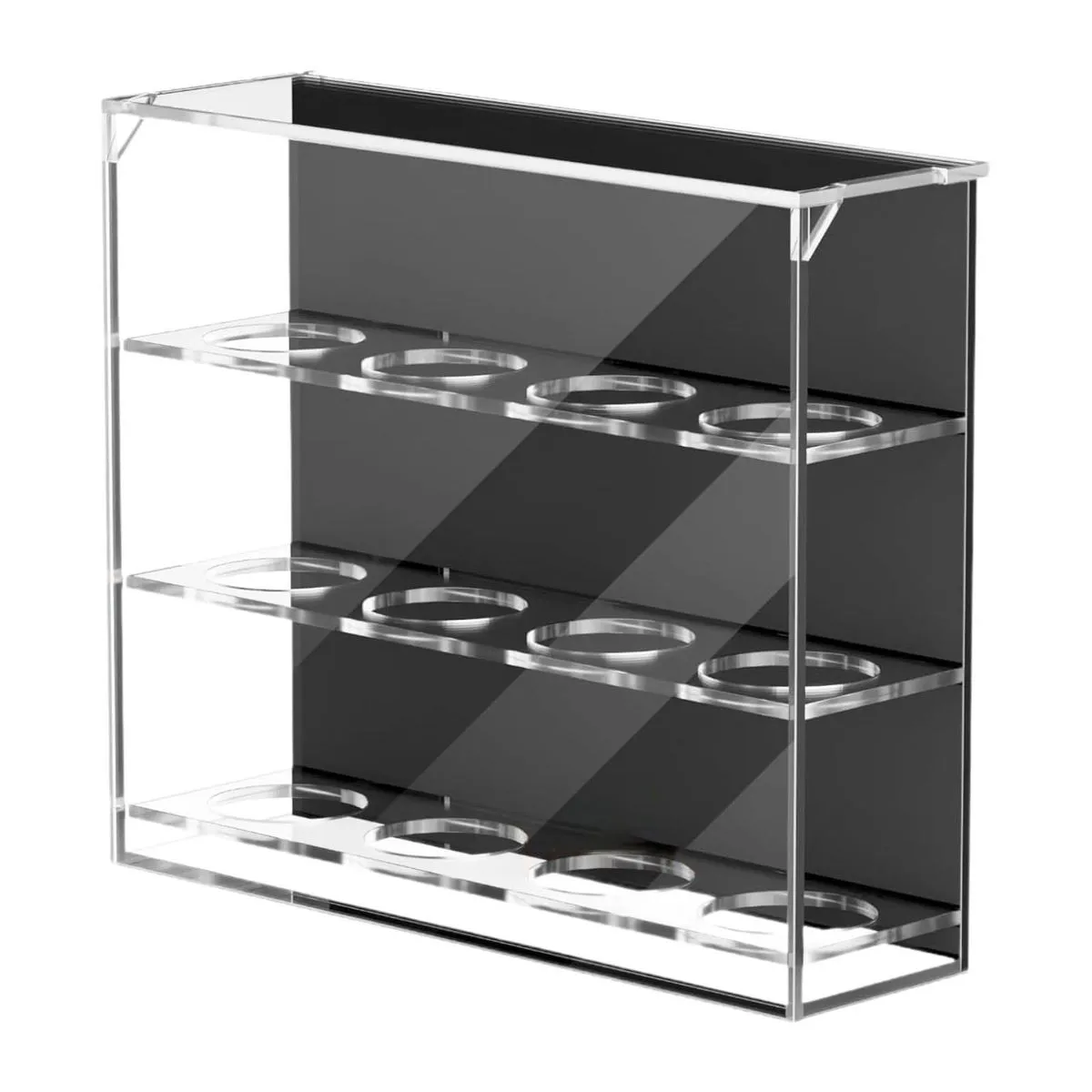 Acrylic Golf Ball Display Case Holds 12 Balls Home Holder