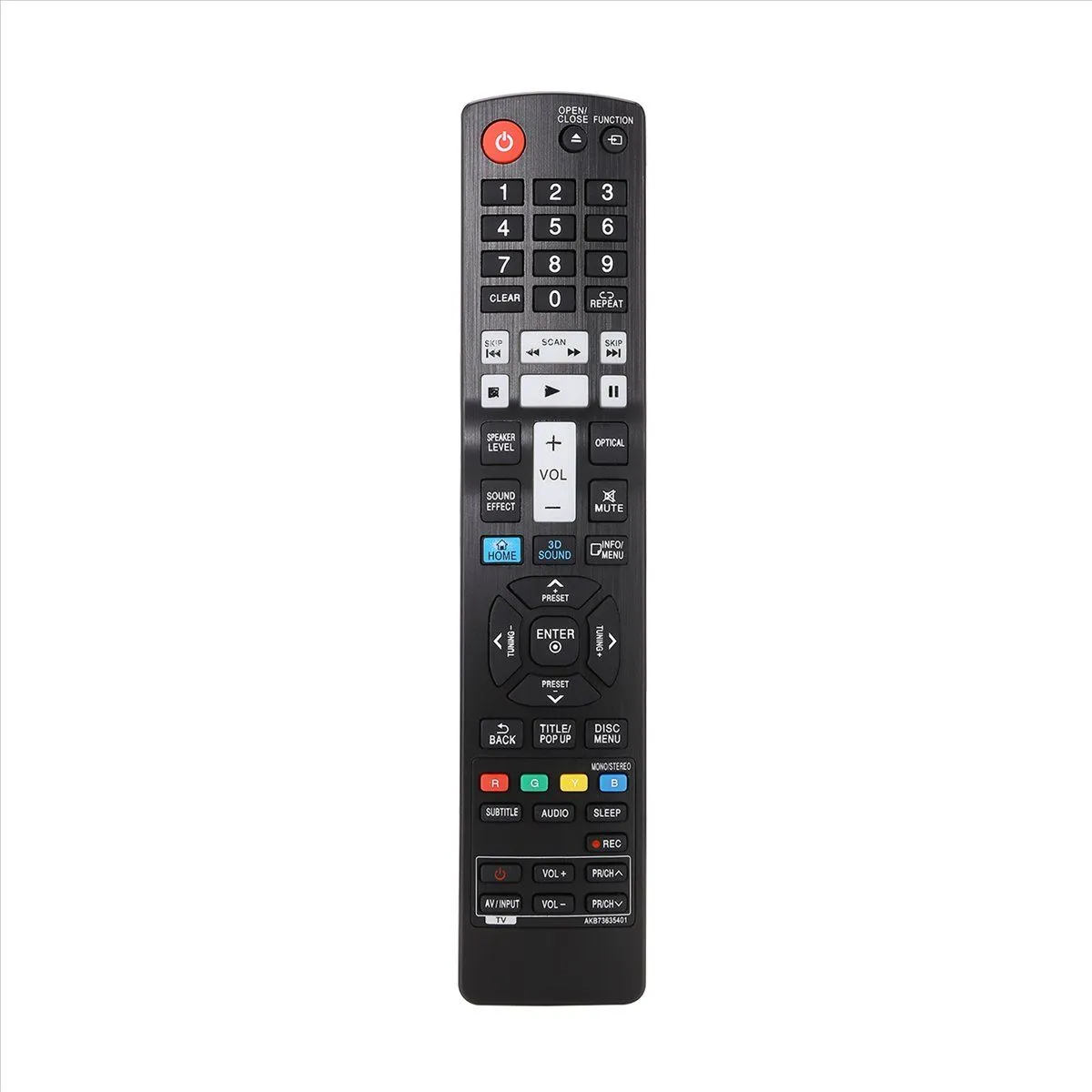 AKB73635401 Remote Control for Blu-Ray Home Universal AKB73375504