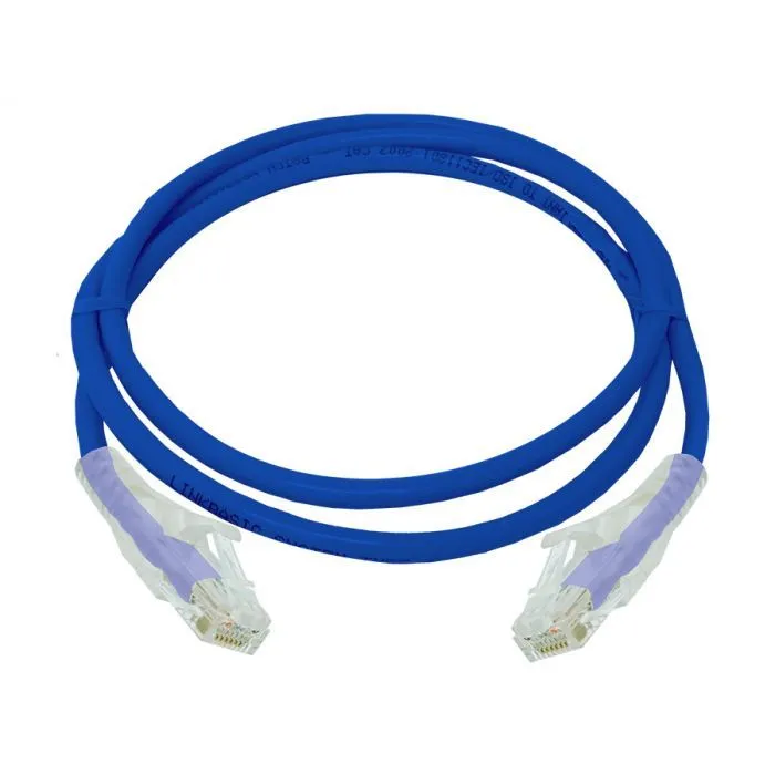 Linkbasic 1 Meter UTP Cat5e Flylead x 8 - Blue