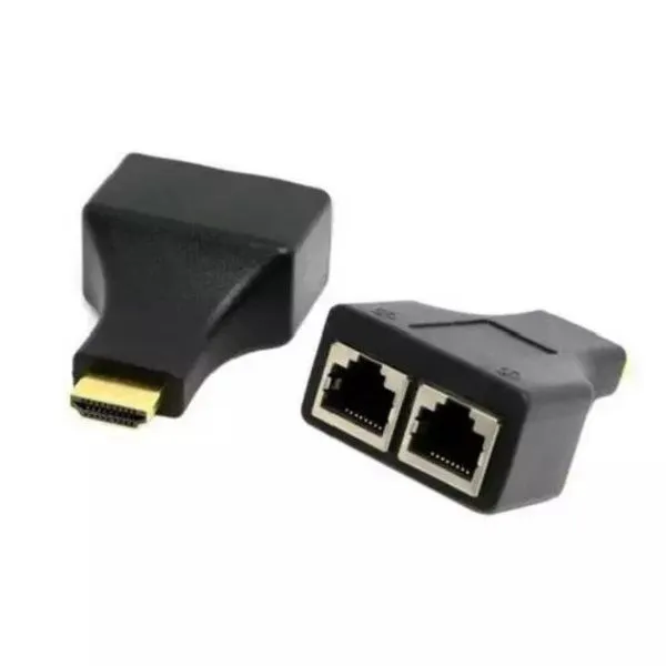 HDMI Extender Transmitter & Receiver Over Ethernet Cable