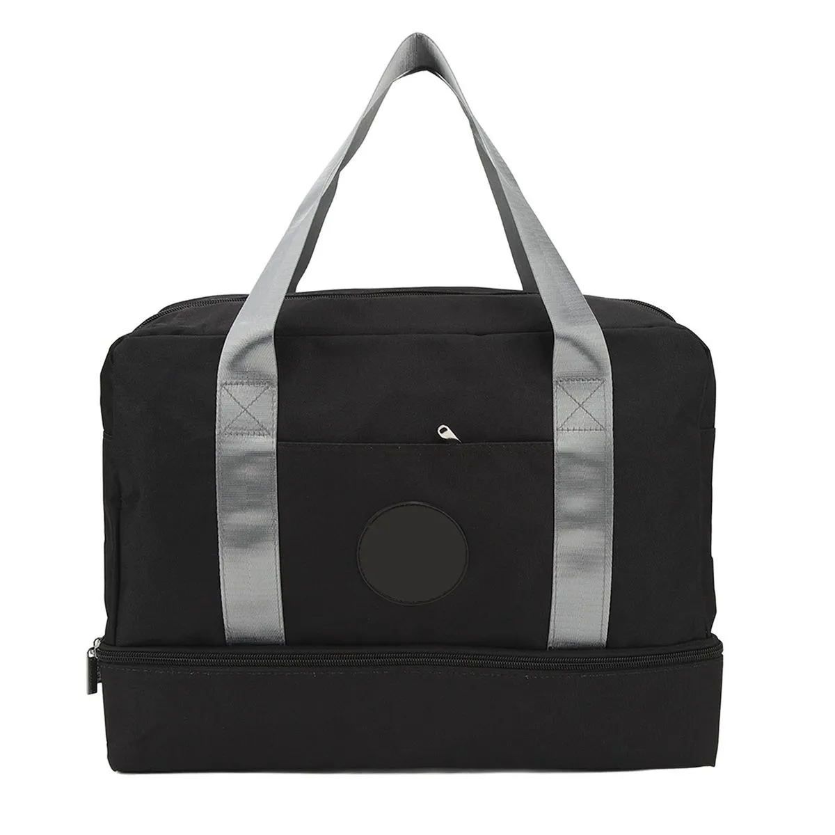 Black sports duffle