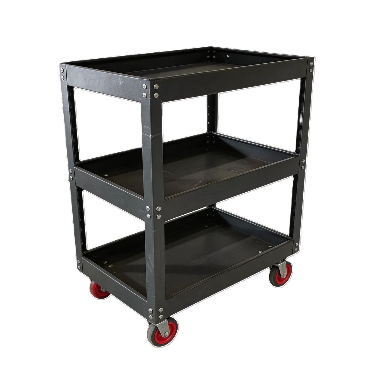 3-Tier Heavy Duty Tool Trolley JS11-002 - 710x450x760mm