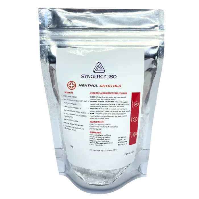Synergy360 Menthol Crystals - 50g