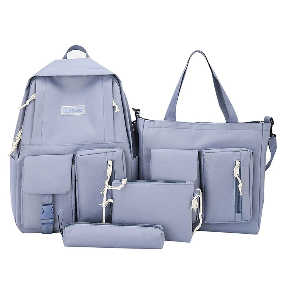 Girls' school bag combo set